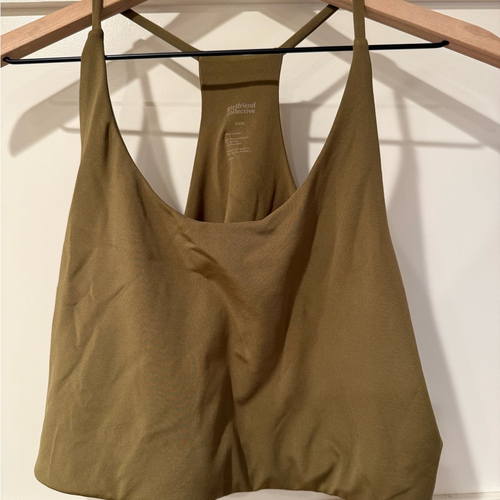 Girlfriend Collective Cleo Halter Bra